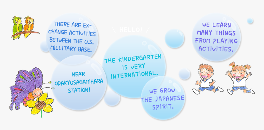 Hosen Kindergarten Near Odakyusagamihara Station - Cartoon, HD Png Download