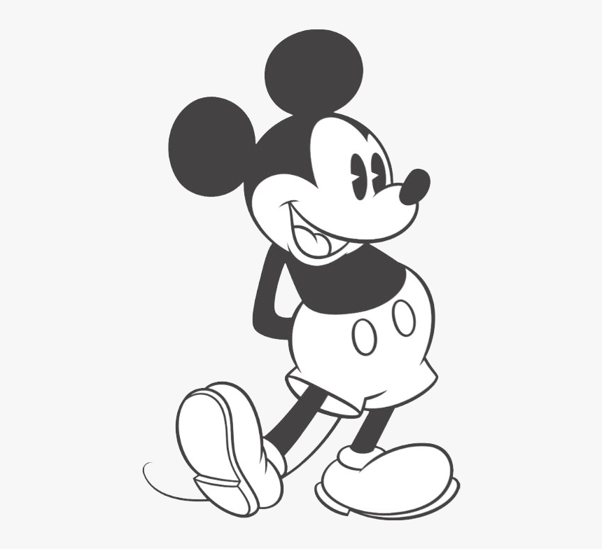 Mickey Mouse Black And White Pictures