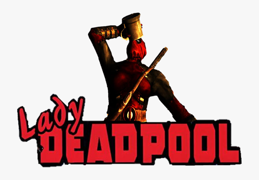Marvel Heroes At Skyrim - Lady Deadpool Logo Png, Transparent Png