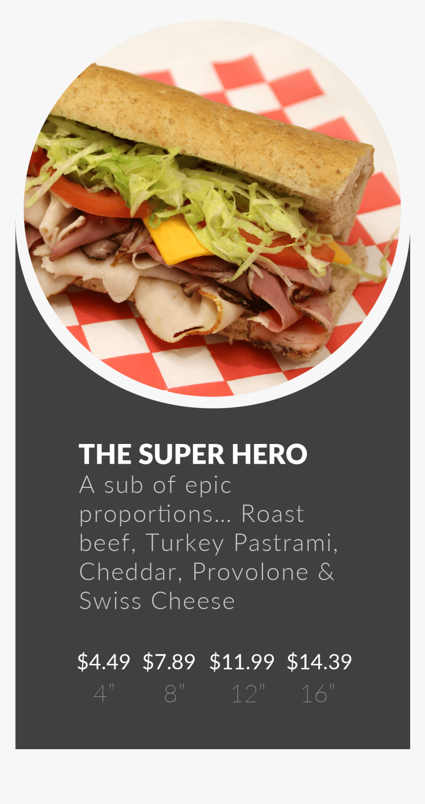 Heros Subs In Bozeman - Fast Food, HD Png Download
