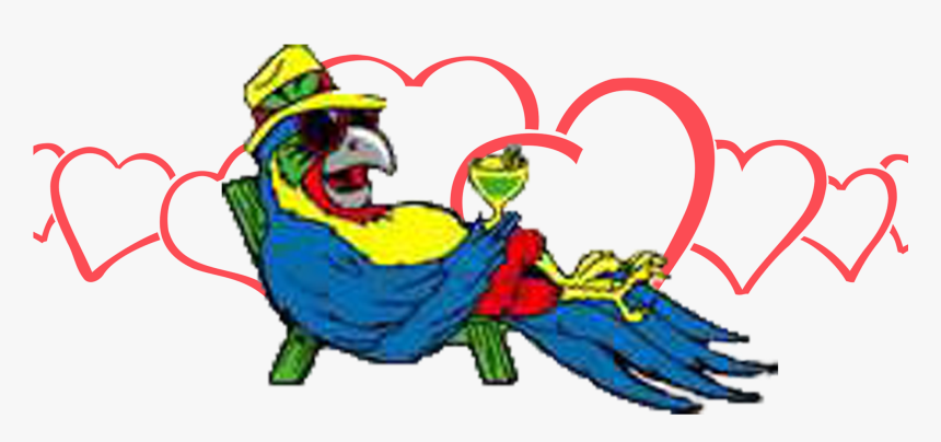 Lhc Parrot Head With Hearts Clipart , Png Download - Friends Happy Valentines Day, Transparent Png