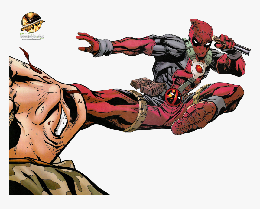 Logo Deadpool Png Comic, Transparent Png