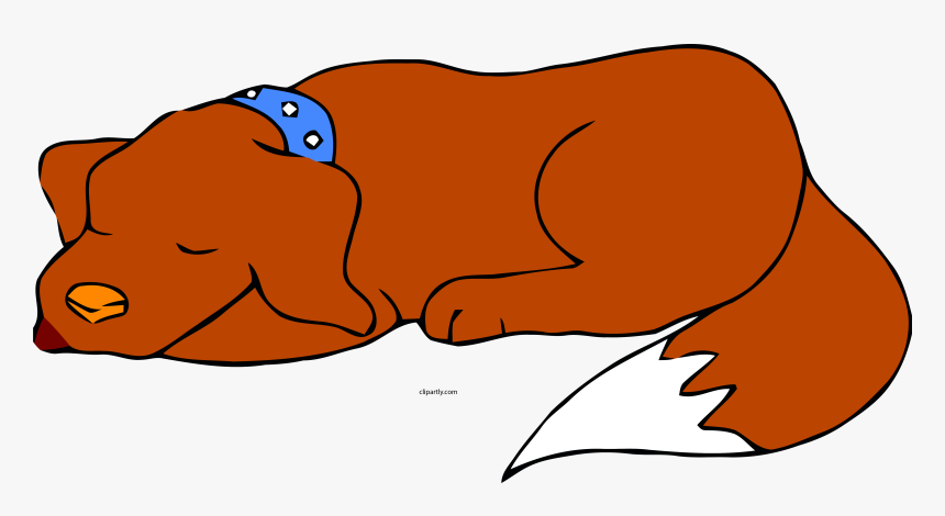 Sleeping Dog Clipart, HD Png Download