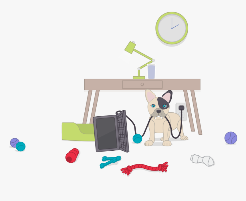 Transparent Sleeping Dog Png - Table, Png Download