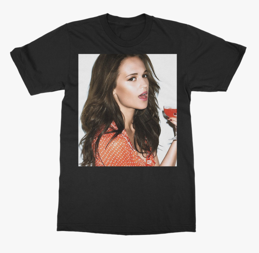 Alicia Vikander ﻿classic Adult T-shirt 
 Class - Girl, HD Png Download