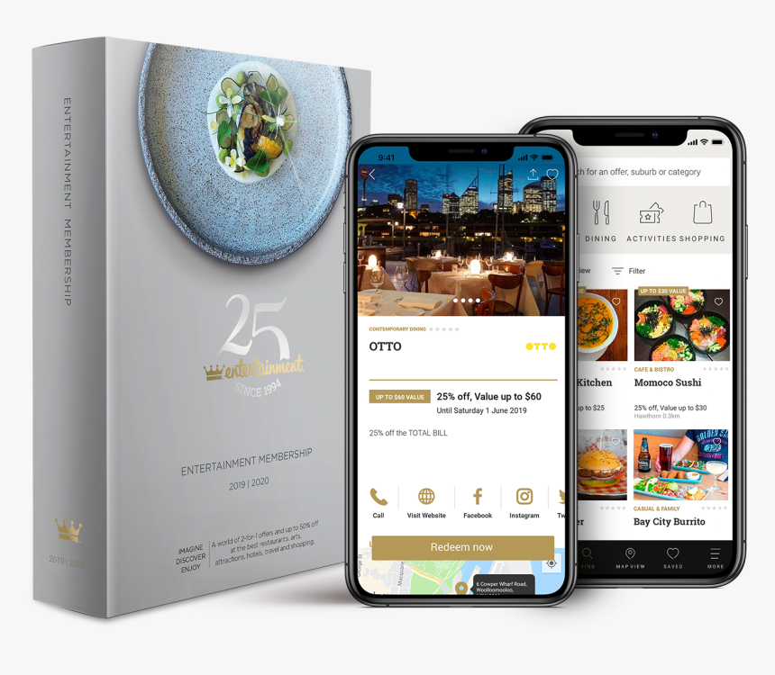 Entertainment Book 2019 2020, HD Png Download