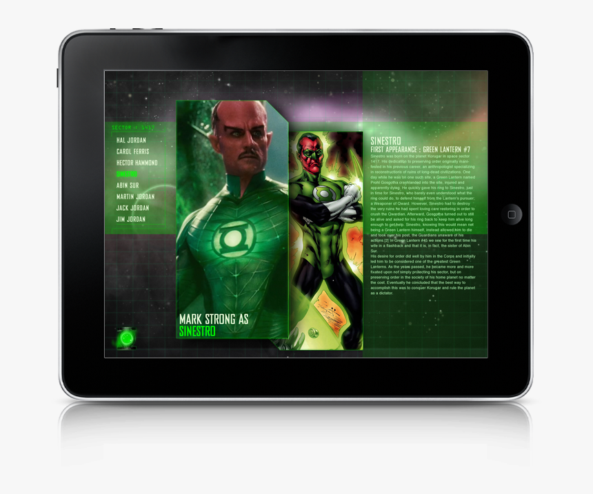 Transparent Sinestro Png, Png Download