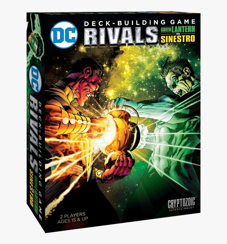 Dc Deck Building Game Rivals Green Lantern Vs Sinestro, HD Png Download