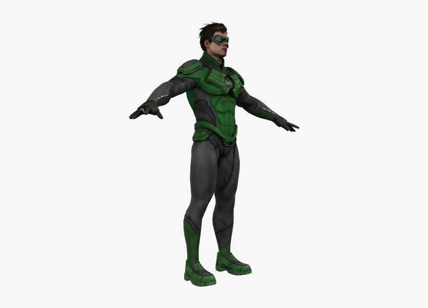 Download Zip Archive - Injustice 2 Green Lantern Model, HD Png Download