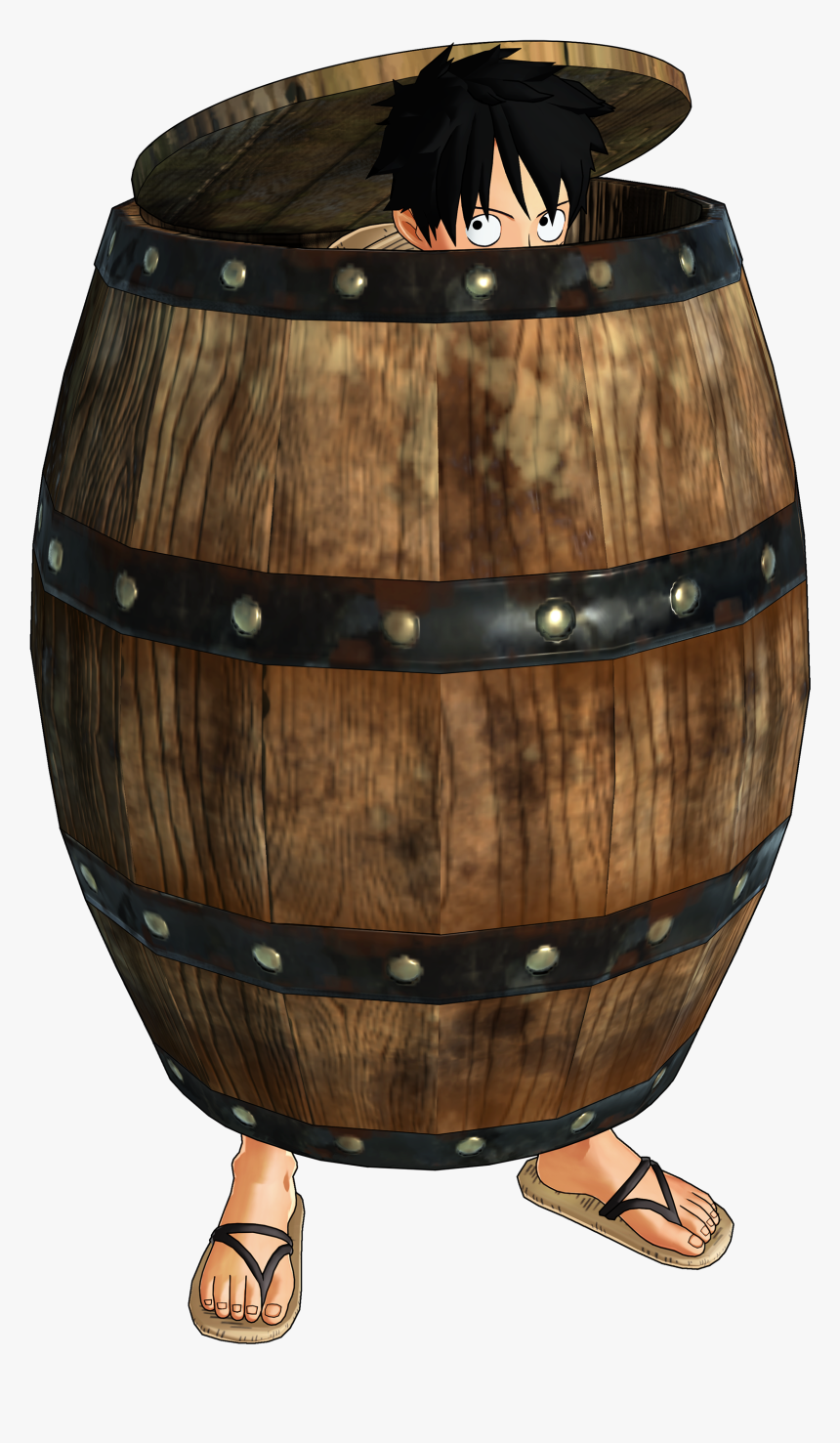 World Seeker Luffy Barrel - Luffy Barrel World Seeker, HD Png Download