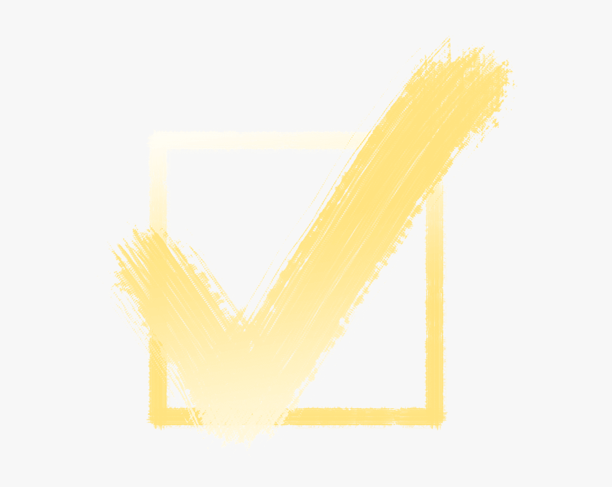 Gold Check Mark Png, Transparent Png