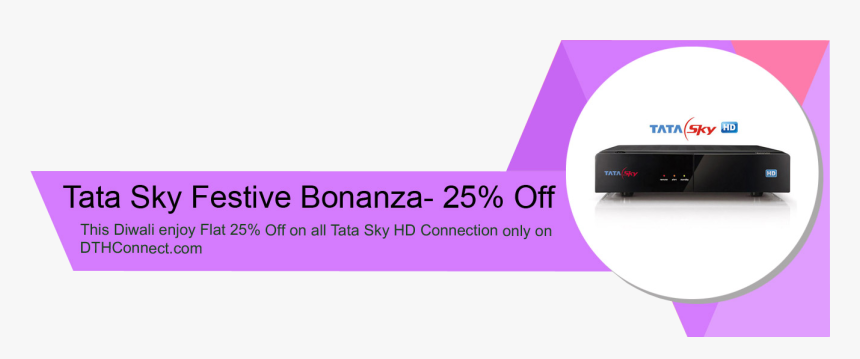 25-off Tatasky - Tata Sky, HD Png Download