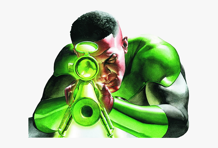 John Stewart Green Lantern Sniper, HD Png Download