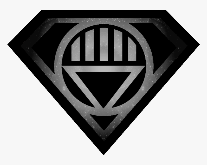 Superman Sinestro Lantern Shield By Kalel7 On Clipart - Black Lantern Corp Logo, HD Png Download