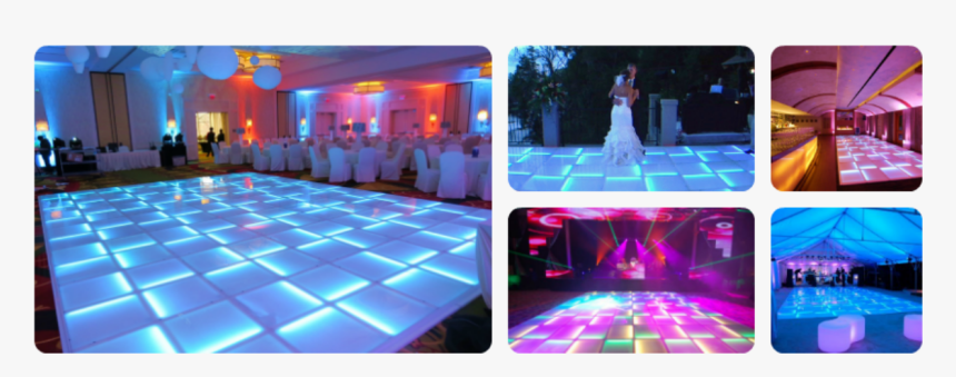Disco Dance Floor Png Background - Best Wedding Dance Floor Lights, Transparent Png