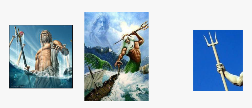 Picture - Zeus Poseidon Greek Gods, HD Png Download