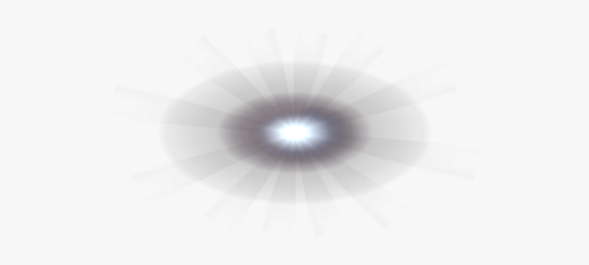 Centered Lens Flare - Circle, HD Png Download