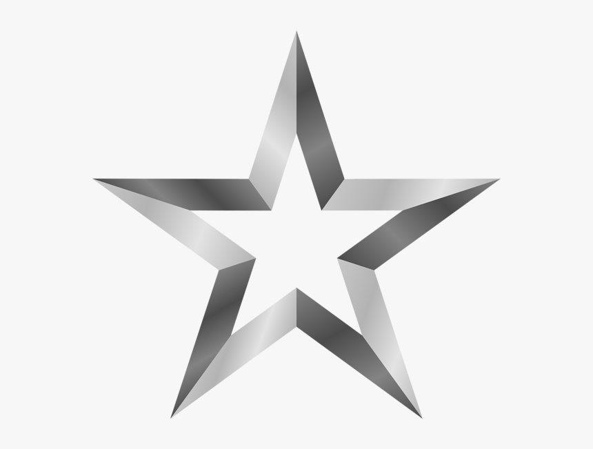 Silver Star Png Image Concave Silver Stars Stars Clear Background Png Star Transparent Png Transparent Png Image Pngitem