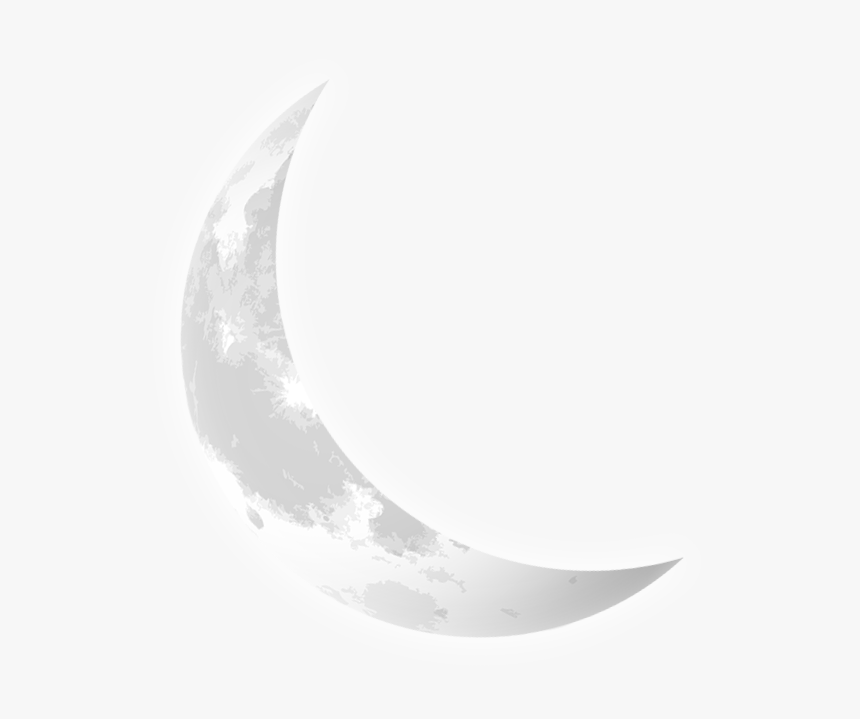 The Waning Crescent Moon Is The Very Last Moon Phase, - Glowing Crescent Moon Png, Transparent Png