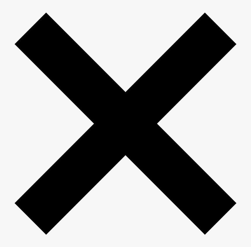 Cross Png Icon - Logo Black And White, Transparent Png