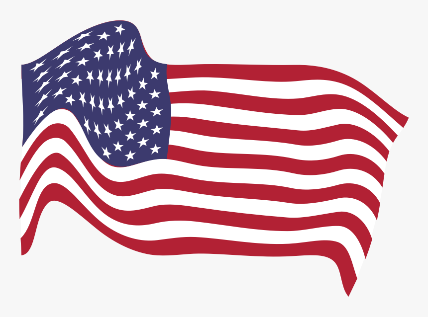 American Flag Breezy - American Flag Graphic Png, Transparent Png