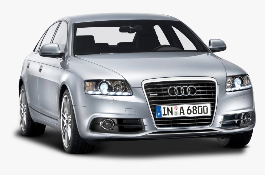 Silver Audi Car Png - Audi A6 C6 S Line, Transparent Png
