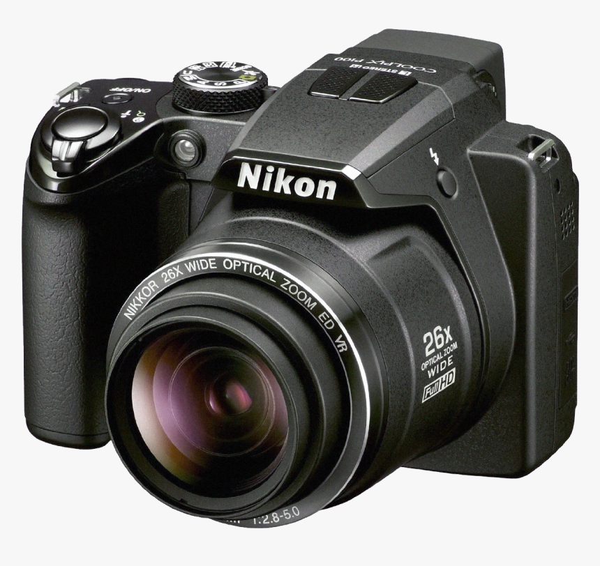 Photo Camera Png Free Download - Nikon Coolpix 2010, Transparent Png