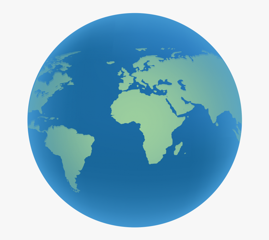 Earth Clipart Png Image Free Download Searchpng - Petra Jordan On World Map, Transparent Png