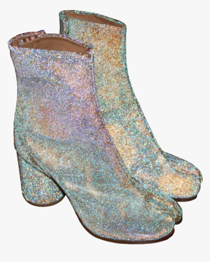 Maison Margiela Tabi Boots Glitter, HD Png Download