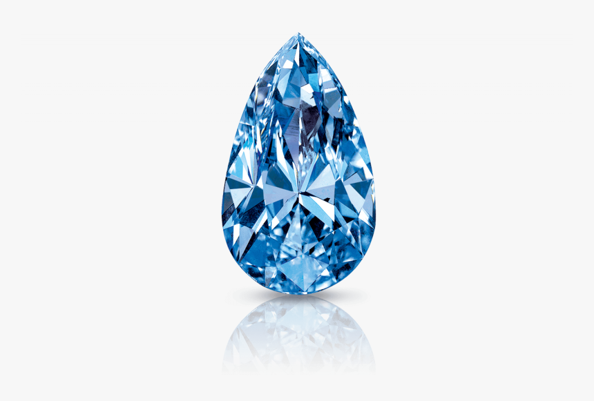 Blue Diamond Png Picture - Blue Diamond Teardrop Png, Transparent Png