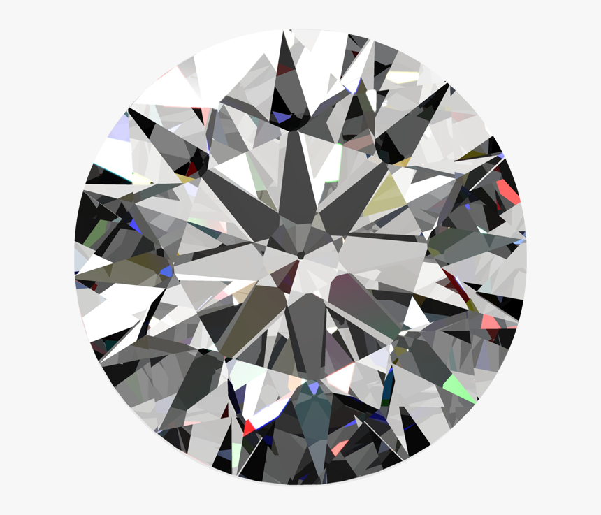 Passion Fire Diamond, Loose Round - Round Diamond Hd, HD Png Download