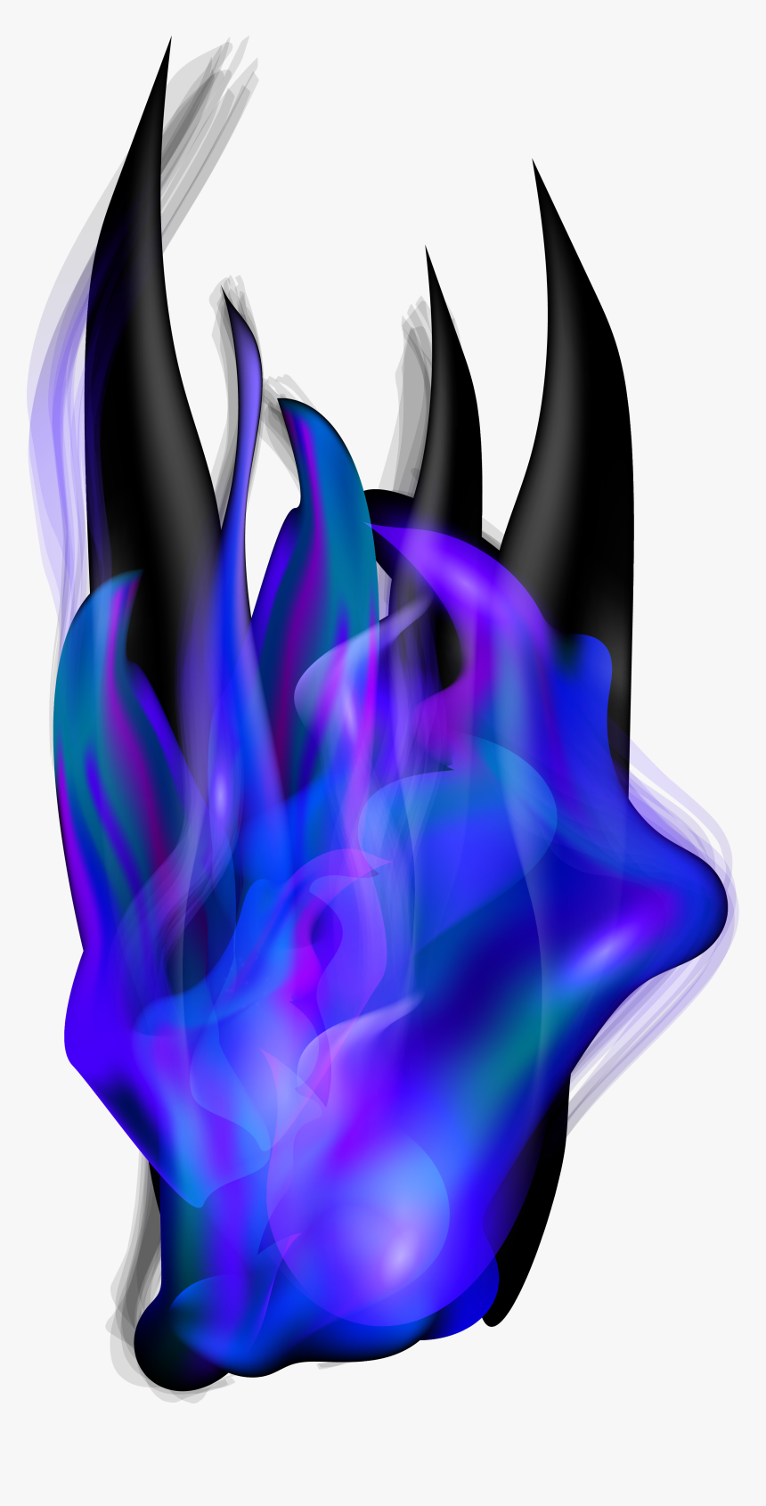 Purple Flame Fire - Purple Flame Png, Transparent Png