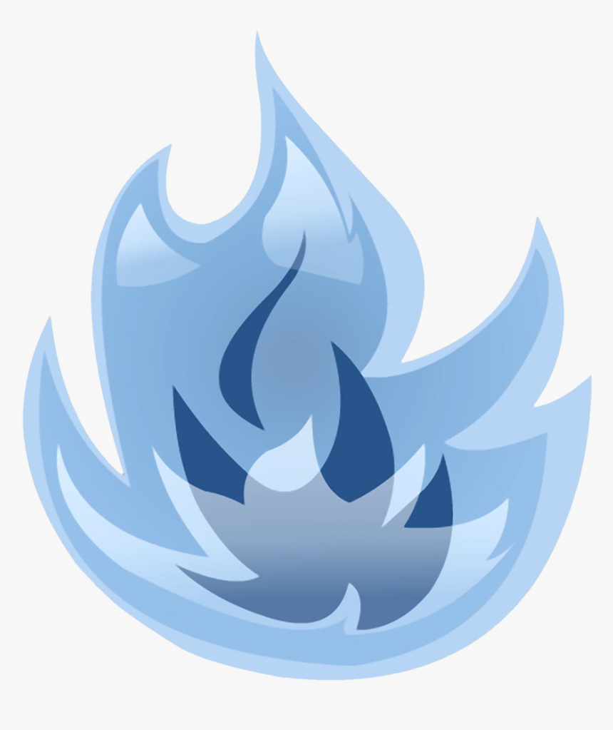 Blue Flames Png Transparent Clipart - Blue Flame Clipart Transparent Background, Png Download