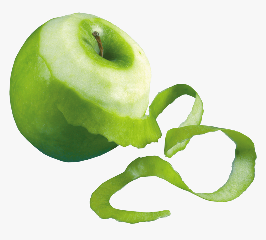 Apple Green Peeled - Peeled Apple Png, Transparent Png