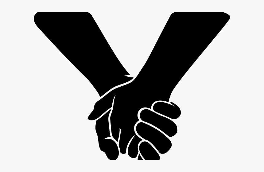 Clip Art Portable Network Graphics Holding Hands Image - Holding Hands Silhouette Png, Transparent Png
