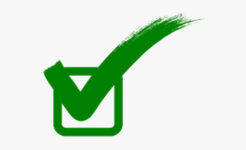 Green Checkmark Png - Check Mark Gif Transparent, Png Download