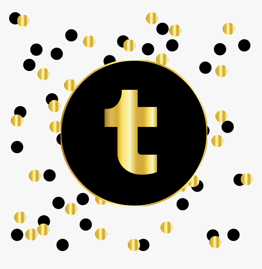 Social Media, Icons, Website, Symbol, Circle - Instagram Icon Png Gold Black, Transparent Png