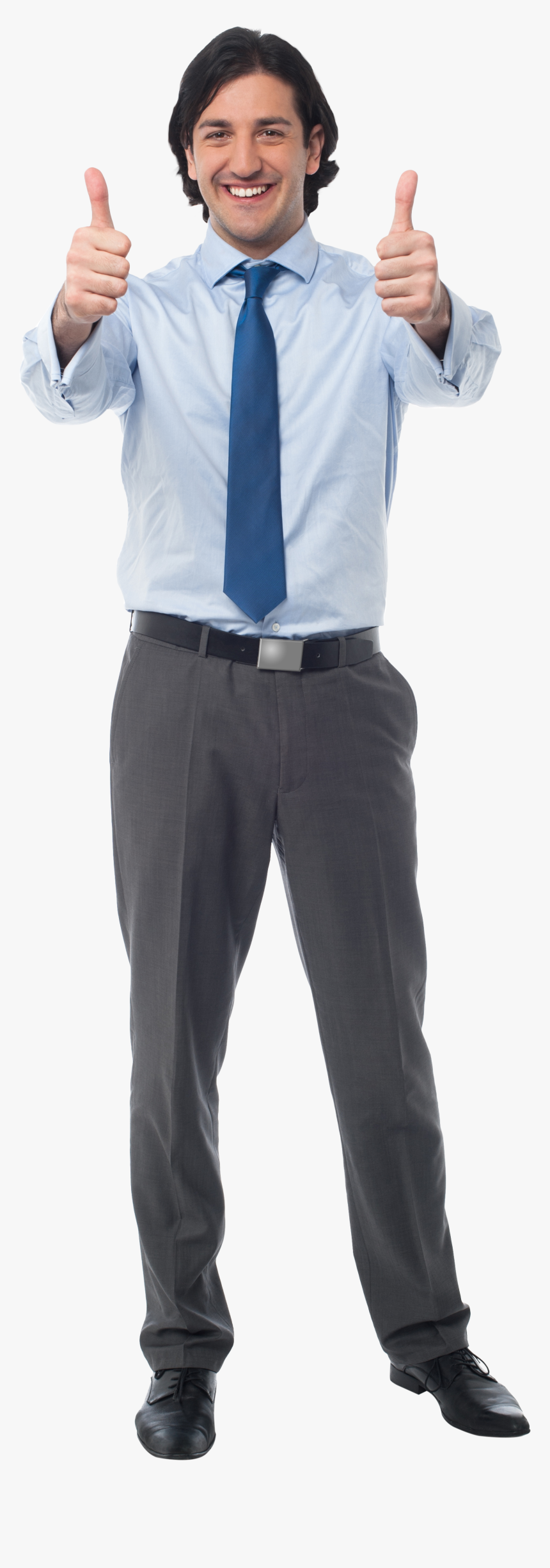 Men Pointing Thumbs Up Png Image - Thumbs Up Man Transparent Background, Png Download