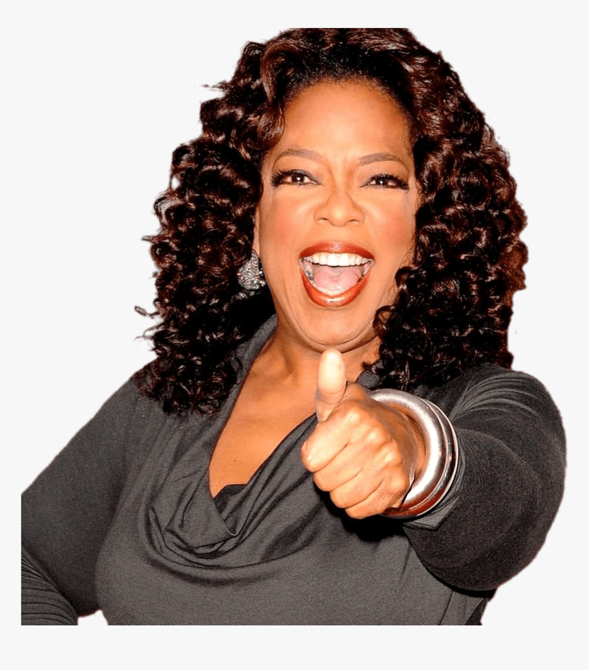 Oprah Winfrey Thumbs Up, HD Png Download