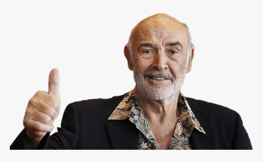 Sean Connery Thumbs Up - Sean Connery Birth Date, HD Png Download