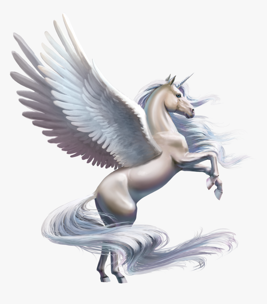 Wing Unicorn Png, Transparent Png