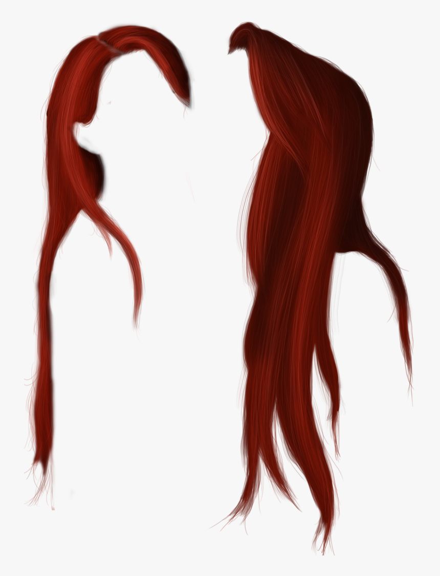Short Hair Png Clipart - Transparent Background Red Hair Png, Png Download