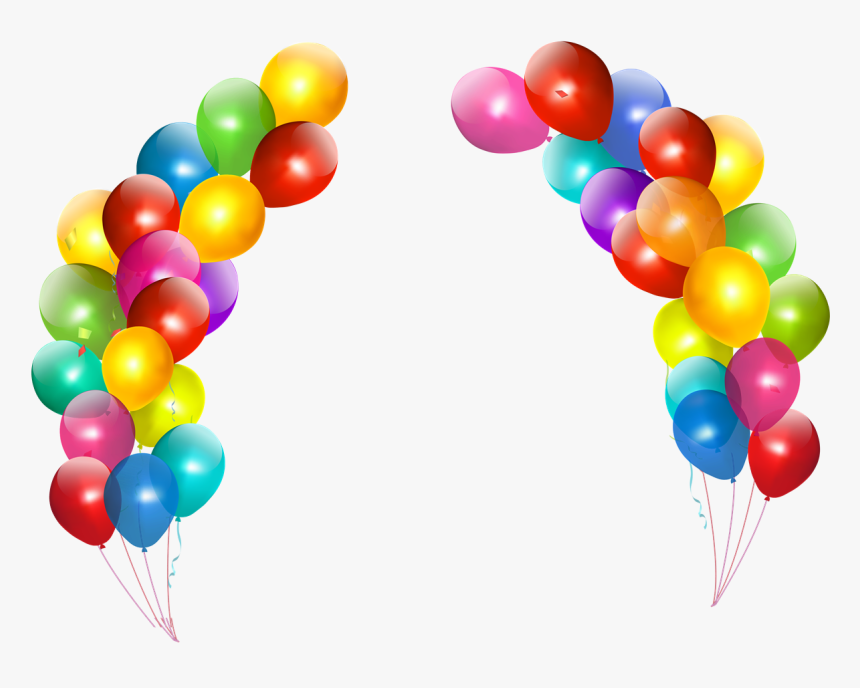 Colorful Balloons Png Image Background Png Arts For - Birthday Transparent Background Balloon Png, Png Download
