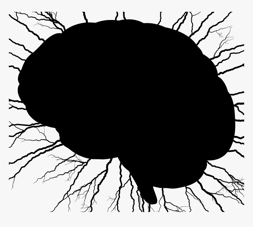 Brain Storm Silhouette Black Icons Png - Kids Camp Singapore, Transparent Png