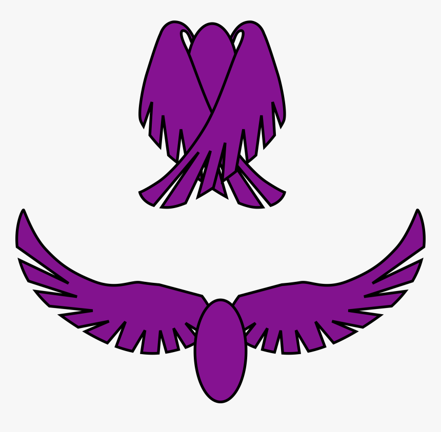 Open And Closed Wings Clip Arts Wings Open And Closed, HD Png