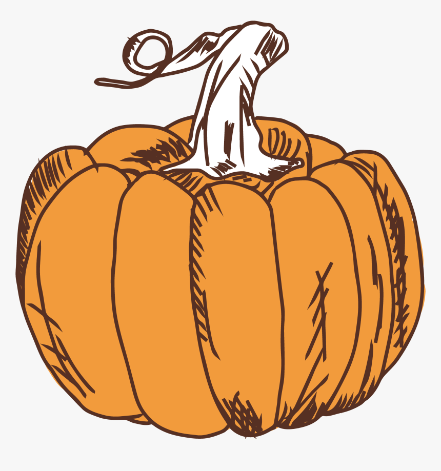 Field Clipart Pumpkin Field - Pumpkin, HD Png Download