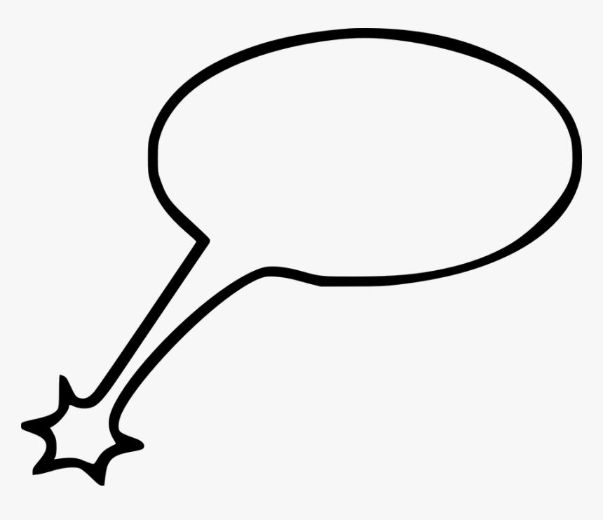 Thought Bubble Image 14, Buy Clip Art - Speech Bubble Png Comic, Transparent Png