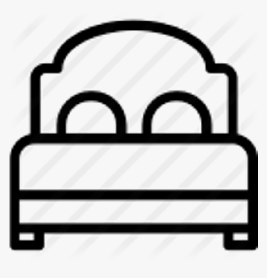 Creative Forest Grid Jungle Line Monkey Outline Shape - Queen Bed Icon, HD Png Download