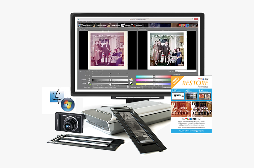 Restore Computer - Desktop Computer, HD Png Download