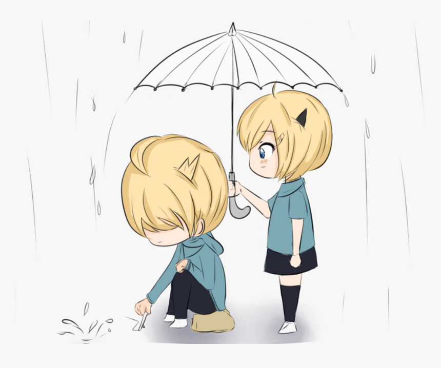 Rain - Cartoon, HD Png Download